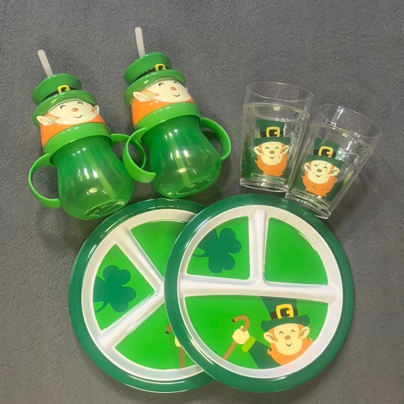 St Patrick's Day Melamine Dinnerware Bundle - Picture 1 of 5